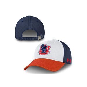 Auburn Tigers Under Armour Washed‎ Cotton Adjustable OSFA Cap Hat